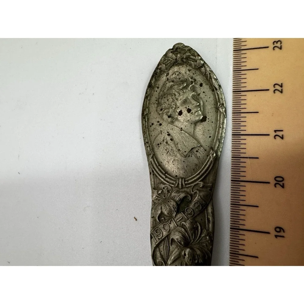 Zanol 1907-1932 25th Anniversary Collector Spoon Antique Advertising Theater